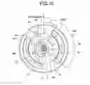 Fig. 13 - Hermetically sealed compressor having oil supply mechanism based on refrigerant pressure