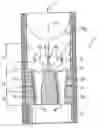 Fig. 01 - Die for forming extrudates of viscoelastic materials