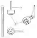 Fig. 07 - Preset, non-serviceable tip assembly system for fencing