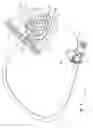 Fig. 03 - Drainage catheter hub with rotatable lever handle