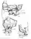 Fig. 07 - Patient transfer system with associated frames and lift carts