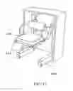 Fig. 28 - Patient transfer system with associated frames and lift carts