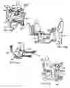 Fig. 32 - Patient transfer system with associated frames and lift carts