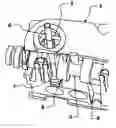 Fig. 01 - Internal combustion engine and an engine housing