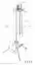 Fig. 02 - Musical instrument stand with a self-locking neck lock assembly