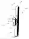 Fig. 01 - Post cover sleeve with cigarette receptacle
