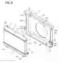 Fig. 10 - Radiator core support structure and its assembly method