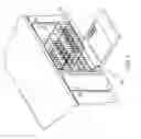 Fig. 02 - Article retainers for a dishwasher rack