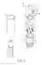 Fig. 02 - Supporting framework for a swivel chair or swivel table