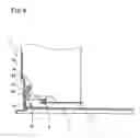 Fig. 10 - Electronic apparatus with light-shielding plate interposed between light guides