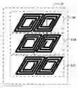 Fig. 01 - Air core inductive element on printed circuit board for use in switching power conversion circuitries