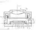 Fig. 12 - Fluid operated lens-position controller and imaging module