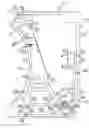 Fig. 01 - Disk drive internal latch assembly with movement restriction member to generate opposing rotation moments on shaft opposing sides