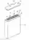 Fig. 01 - Rechargeable battery having bare cell and protection circuit module