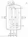 Fig. 02 - Reactor for chemical conversion of a feed with added heat, and crosswise flow of feed and catalyst