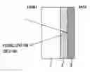 Fig. 01 - Metallically gross layer decorative molded article for use in the beam path of a radar device