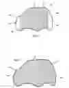 Fig. 03 - Repositionable labels using dot patterned adhesive