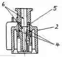 Fig. 01 - Plug or connector of a plug-type connection for motor-vehicle use