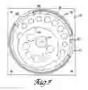 Fig. 05 - Eccentric mounting and adjustment system for belt driven devices