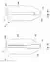 Fig. 46 - Disposable absorbent articles having multiple absorbent core components including replaceable components
