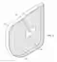 Fig. 03 - Magnetically shielded AIMD housing with window for magnetically actuated switch