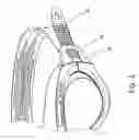 Fig. 04 - Side buckle structure of swimming goggles