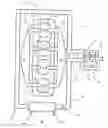 Fig. 01 - Component scavenged by exhaust gases, notably engine set component, and method for coating such a component