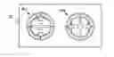 Fig. 01 - Method of making an X-Y axis dual-mass tuning fork gyroscope with vertically integrated electronics and wafer-scale hermetic packaging