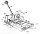 Fig. 01 - Crank roller paper cutting device