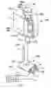Fig. 01 - Quick release for snare strainer and butt end apparatus and method