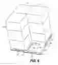 Fig. 07 - Pallet having divided areas supporting separately removable portions of a pallet load