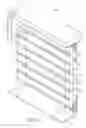 Fig. 12 - Window covering having folding shade elements