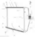 Fig. 03 - Side window roll-up shade with movable shaft
