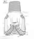 Fig. 02 - Earth-boring bit with shear cutting elements