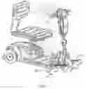Fig. 02 - Adjustable footrest for a light vehicle