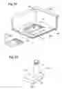 Fig. 19 - Oil pan with built-in filtering element