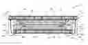 Fig. 01 - Semiconductor stacked package assembly having exposed substrate surfaces on upper and lower sides