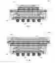Fig. 07 - Semiconductor stacked package assembly having exposed substrate surfaces on upper and lower sides