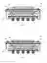 Fig. 09 - Semiconductor stacked package assembly having exposed substrate surfaces on upper and lower sides