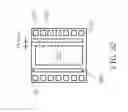 Fig. 60 - Chip package with dam bar restricting flow of underfill