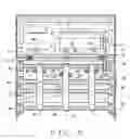 Fig. 06 - Sheet feeder with feed belts that move toward an away from each other