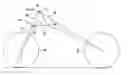Fig. 01 - Front wheel suspension system for vehicles having a single front wheel