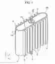 Fig. 02 - Battery module having coupled cases of adjacent unit batteries