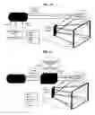 Fig. 12 - Laser vector scanner systems with display screens having optical fluorescent materials