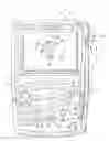 Fig. 01 - Handheld electronic device with text disambiguation employing advanced text case feature