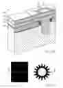 Fig. 18 - Inkjet printhead for printing with low density keep-wet dots