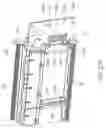 Fig. 44 - Printer having removably mounted modular printhead and drive electronics