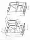 Fig. 03 - Screen frame and bezel clip system