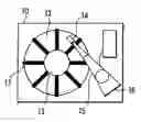 Fig. 01 - Head position calculation method in magnetic disc apparatus