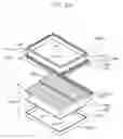 Fig. 34 - Light guiding plate with brightness enhancement means and liquid crystal display